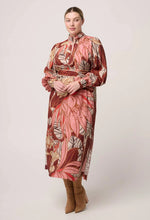 Load image into Gallery viewer, Edith Midi Dress - Cathedral Botanic