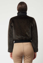 Load image into Gallery viewer, Stella Faux Fur Bomber Jacket - Sable