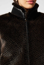 Load image into Gallery viewer, Stella Faux Fur Bomber Jacket - Sable