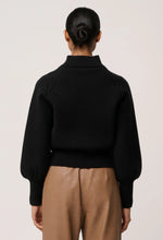 Load image into Gallery viewer, Jeanne Wool Blend Jacket - Black