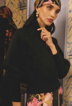 Load image into Gallery viewer, Jeanne Wool Blend Jacket - Black