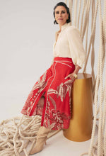 Load image into Gallery viewer, Harper Skirt - Crimson Palms