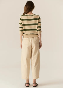 Avrid Barrel Pant - Pebble