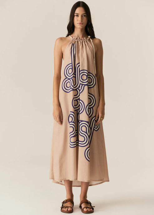 Alter Tie Dress - Pebble Alter