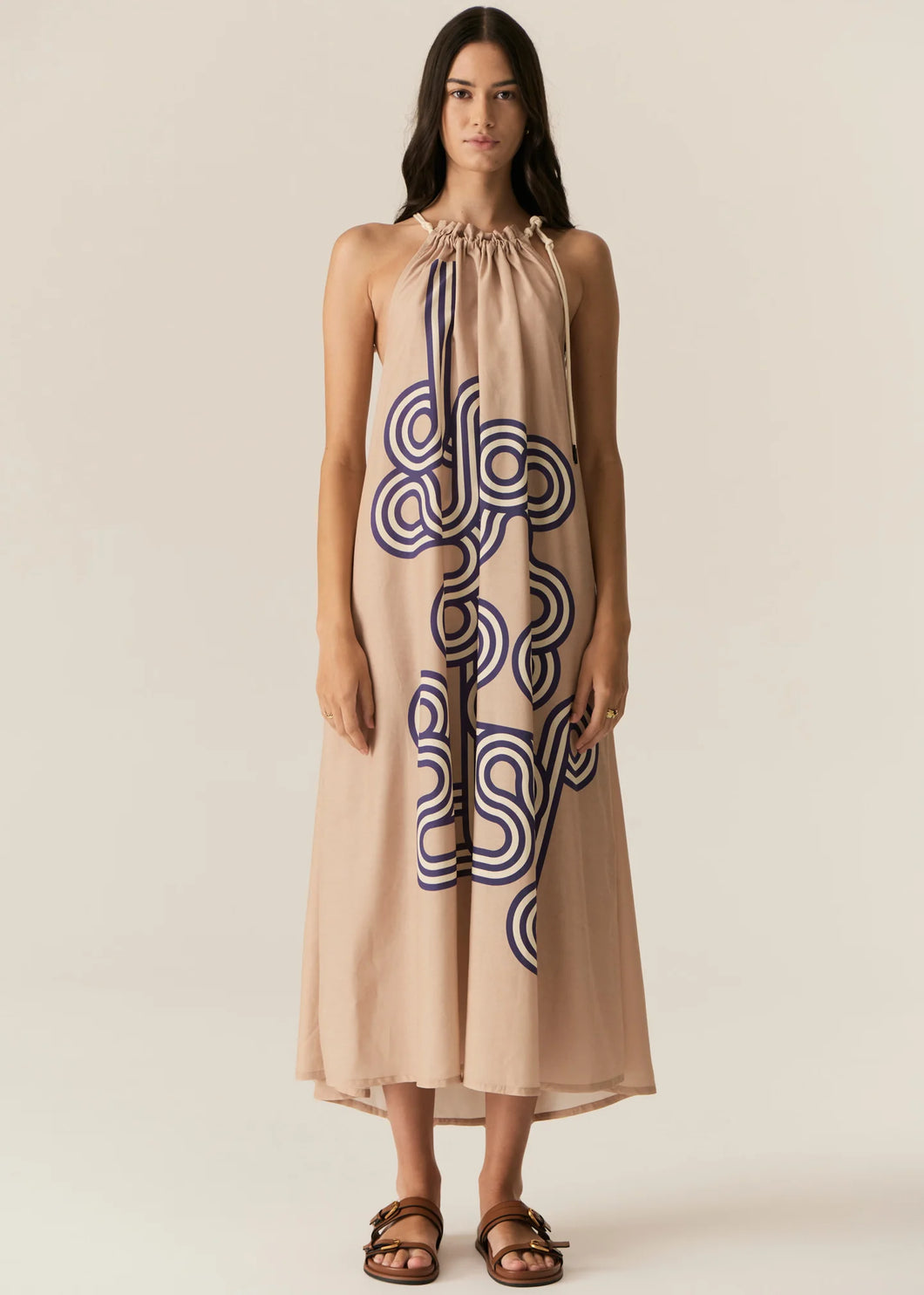 Alter Tie Dress - Pebble Alter