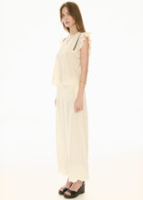 Load image into Gallery viewer, Nova Frill Top - Ivory