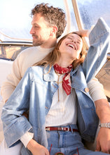 Load image into Gallery viewer, Andie Denim Jacket - Blue Wash
