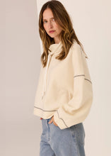 Load image into Gallery viewer, Jude Draw Cord Knit - Ivory / Charcoal