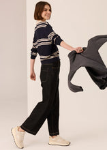 Load image into Gallery viewer, Parrel Polo Knit - Ink/Pebble