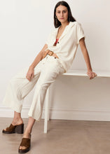 Load image into Gallery viewer, Anise Cropped Pant - Chalk