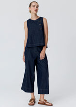 Load image into Gallery viewer, Anise Denim Button Tank - Denim