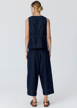 Load image into Gallery viewer, Anise Denim Button Tank - Denim