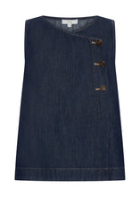 Load image into Gallery viewer, Anise Denim Button Tank - Denim