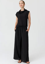 Load image into Gallery viewer, Fennel Cowl Neck Top - Black
