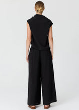Load image into Gallery viewer, Fennel Cowl Neck Top - Black