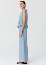 Load image into Gallery viewer, Fennel Cowl Neck Top - Blue