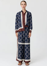 Load image into Gallery viewer, Eden Silk Shirt - Eden Scarf Print