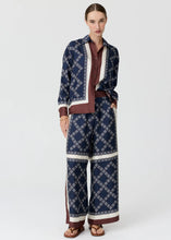 Load image into Gallery viewer, Eden Silk Shirt - Eden Scarf Print