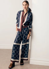 Load image into Gallery viewer, Eden Silk Shirt - Eden Scarf Print