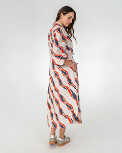 Palm Beach Shirt Dress - River