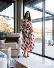 Load image into Gallery viewer, Palm Beach Shirt Dress - River