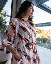 Load image into Gallery viewer, Palm Beach Shirt Dress - River