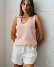 Load image into Gallery viewer, Palm Cove Knit Tank - Peach