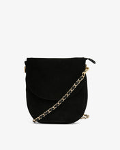 Load image into Gallery viewer, Phoebe Pouch - Black Suede