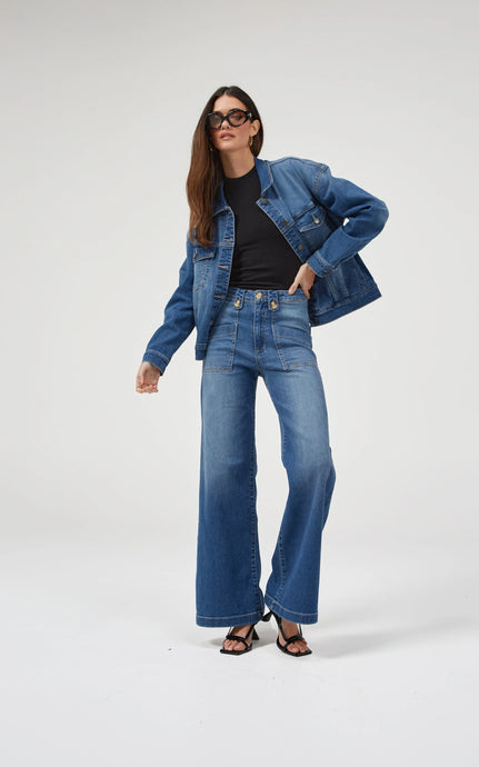 Piper Jean - Pacific Blue