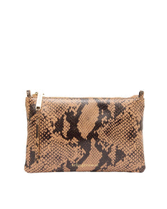 Molly Crossbody - Caramel Python