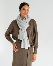Load image into Gallery viewer, Cashmere Travel Wrap - Grey