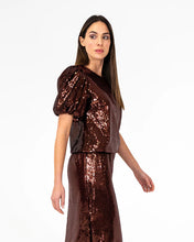 Load image into Gallery viewer, Rochelle Top - Shiraz Sequin
