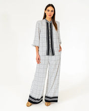 Load image into Gallery viewer, Valentina Trouser - Geo Grid