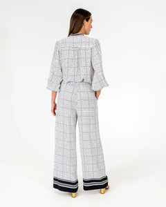 Valentina Trouser - Geo Grid