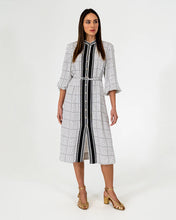 Load image into Gallery viewer, Rosa Dress - Geo Grid