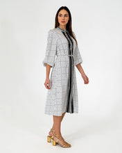 Load image into Gallery viewer, Rosa Dress - Geo Grid