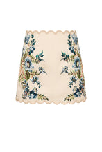 Load image into Gallery viewer, La Mar Mini Skirt - Ivory