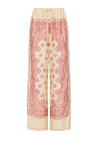 Bennie Fringe Detail Pant - Goji