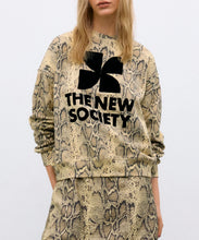 Load image into Gallery viewer, Logo Woman Sweatshirt - Nettle Print