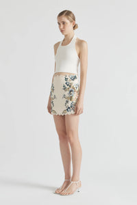 La Mar Mini Skirt - Ivory