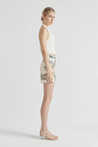 La Mar Mini Skirt - Ivory
