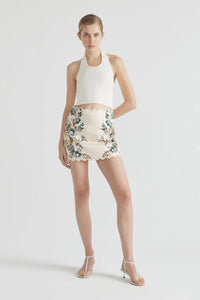La Mar Mini Skirt - Ivory