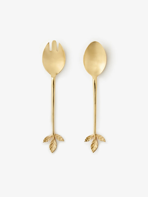 Leaves Salad Servers