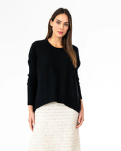 Load image into Gallery viewer, Sadie Crew Neck Knit - Black