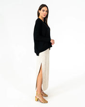 Load image into Gallery viewer, Sadie Crew Neck Knit - Black