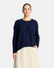 Load image into Gallery viewer, Sadie Crew Neck Knit - Navy