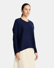 Load image into Gallery viewer, Sadie Crew Neck Knit - Navy