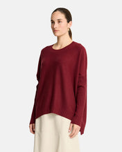Load image into Gallery viewer, Sadie Crew Neck Knit - Pinot