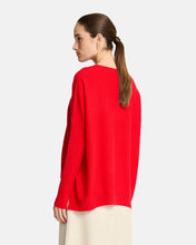 Load image into Gallery viewer, Sadie Crew Neck Knit - Rough Red