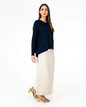 Load image into Gallery viewer, Sadie Crew Neck Knit - Navy